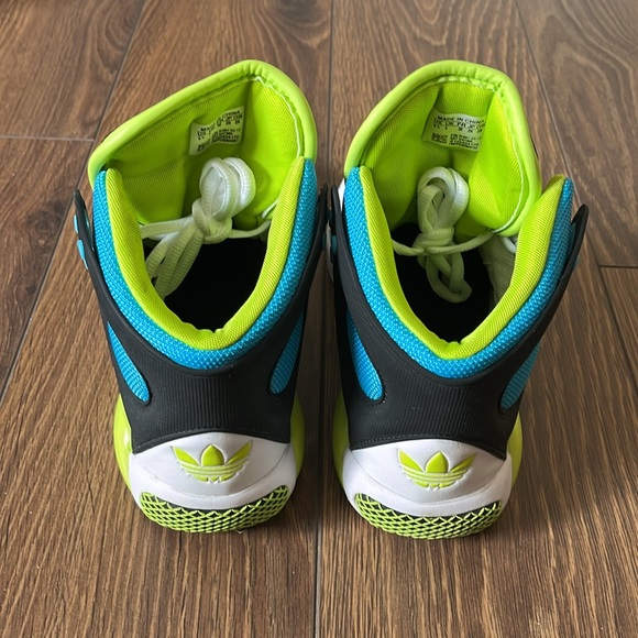 Adidas Originals Roundhouse Sneakers - White/Blue/Navy/Green - Picture 4 of 9